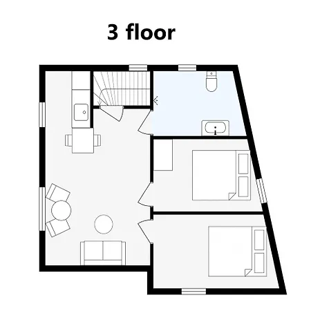 דירה View To Bryggen - Renovated Dec 24 - Historic Cobblestone Street